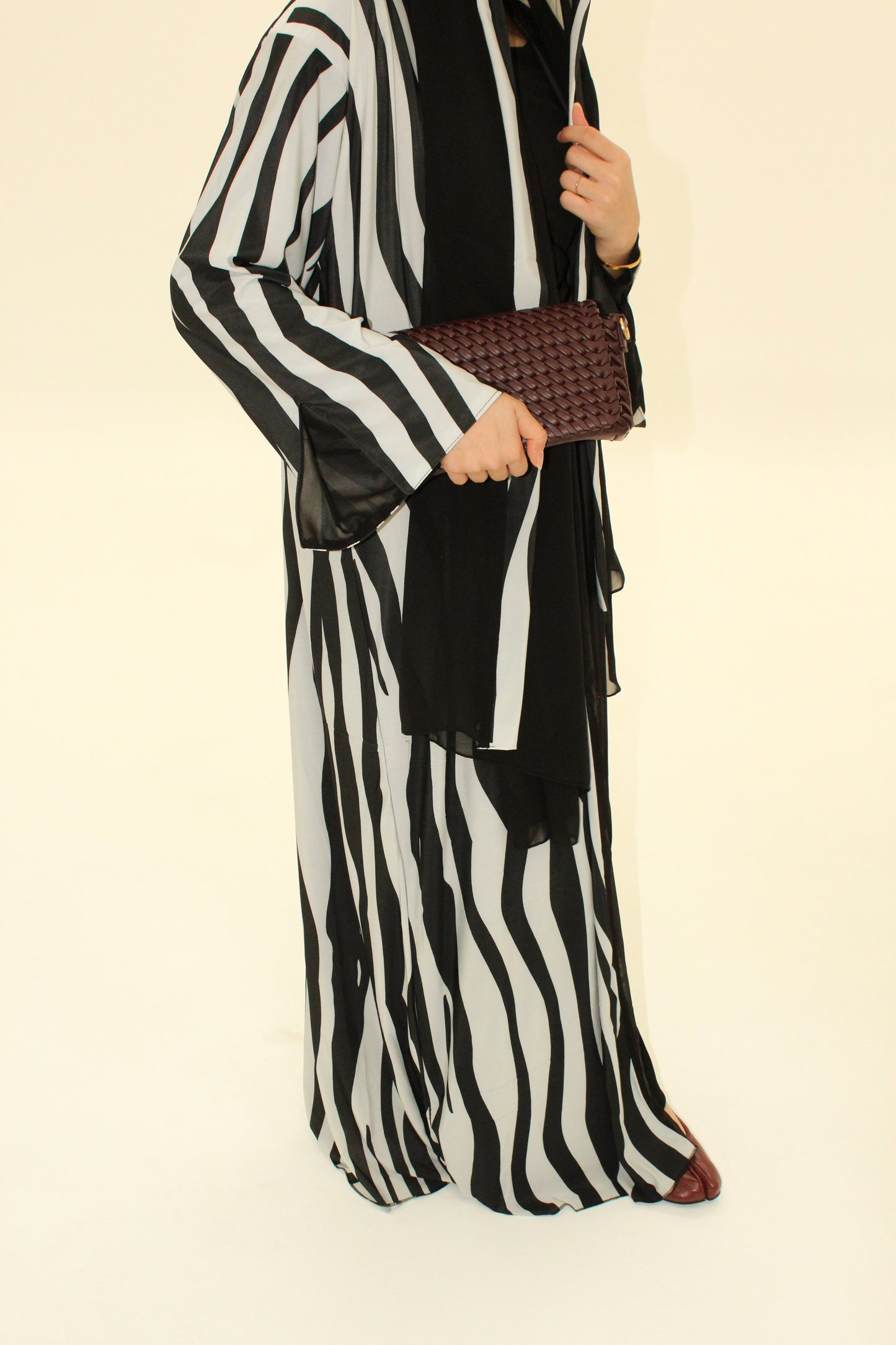 Zebra Printed Abaya